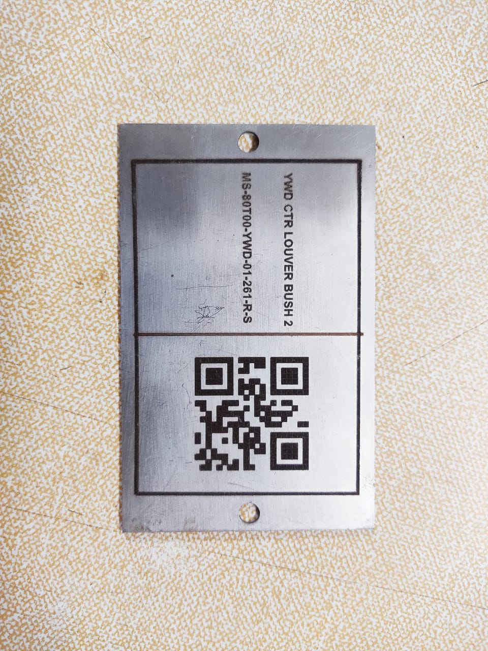 QR Code Plates